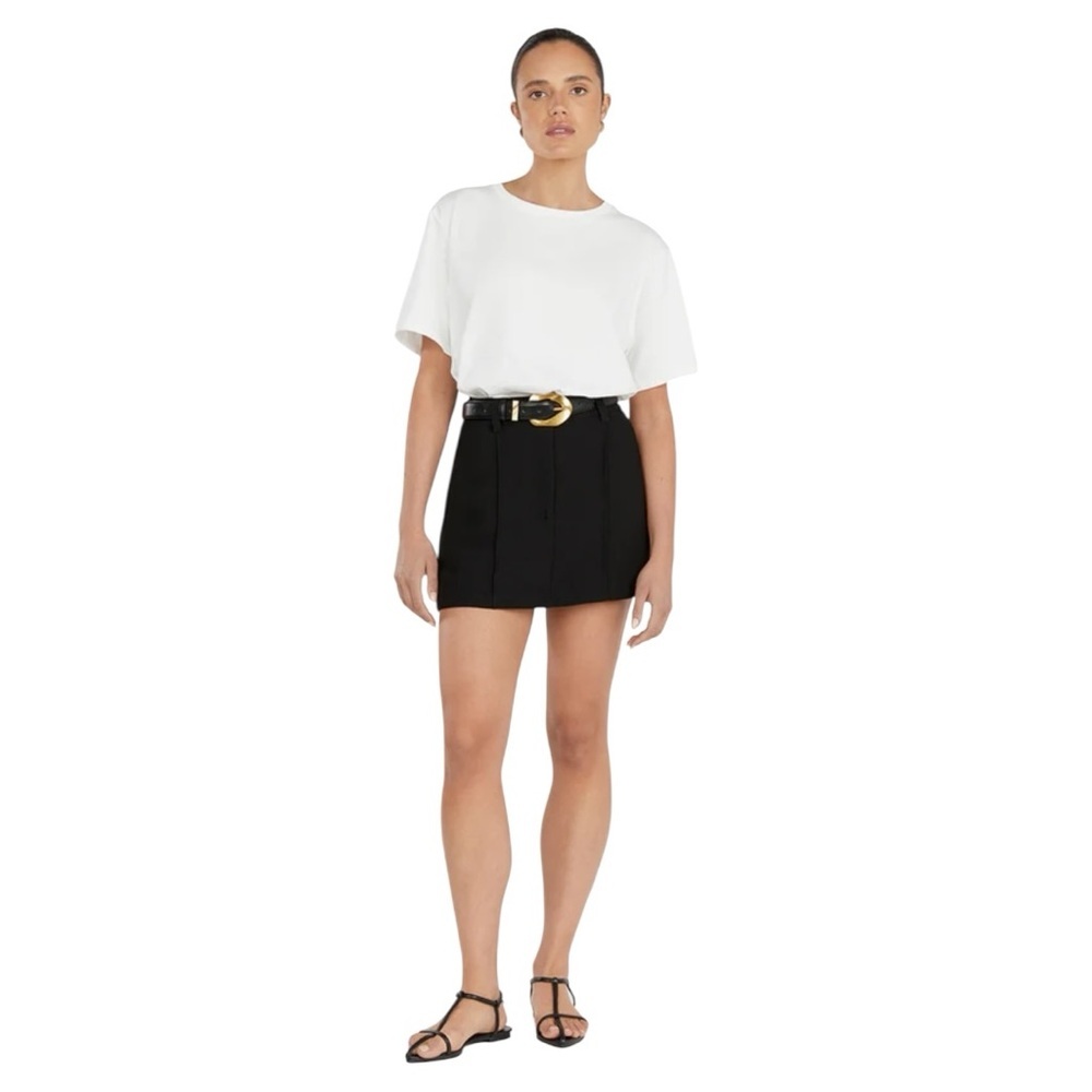 Dissh Rowan Black Mini Skort Size US 2